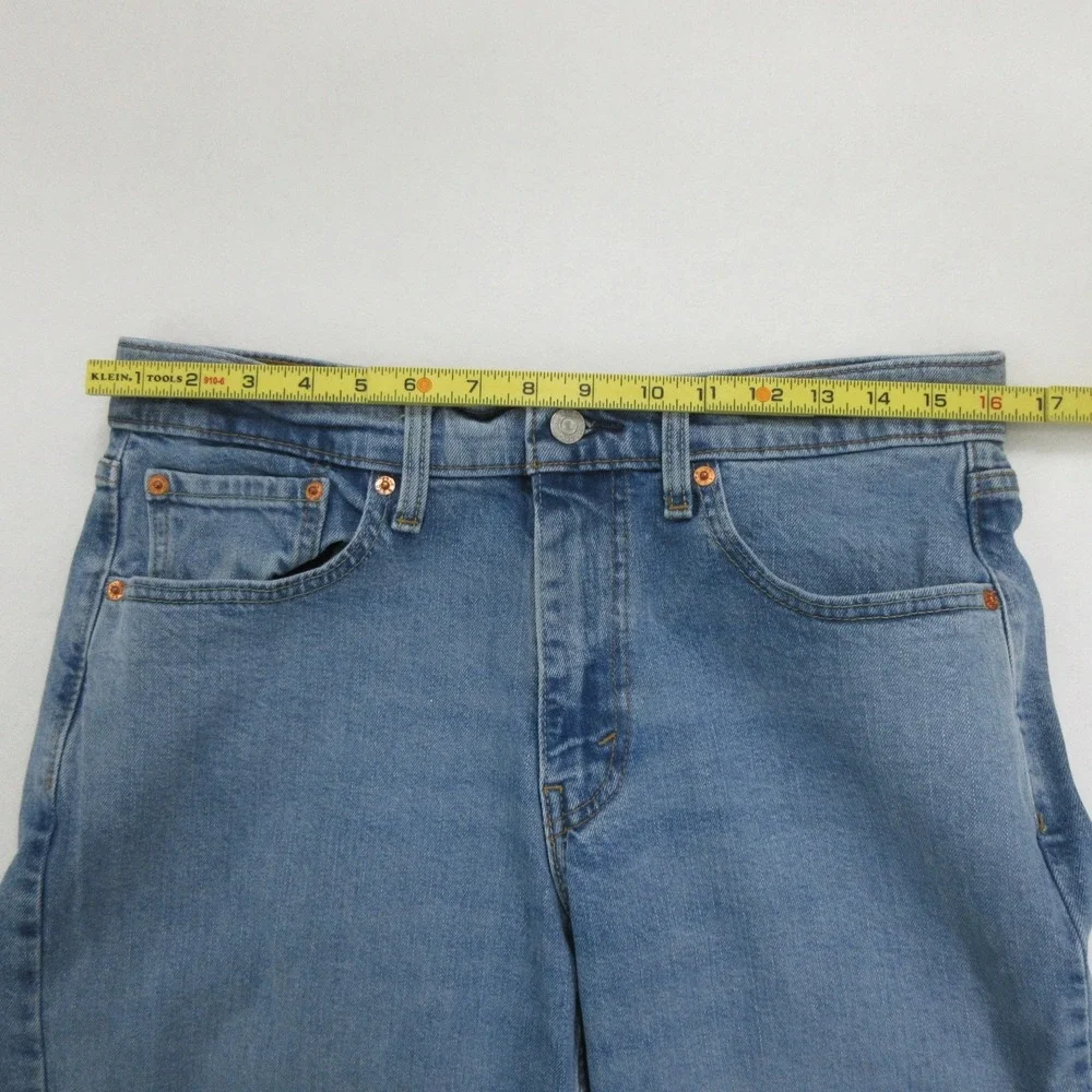 Levis Mens 550 Jeans Size 31 Blue Relaxed Fit Denim Stretch